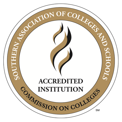 Southern Association of Colleges and Schools Commission on Colleges | Accredited Institution (stamp)